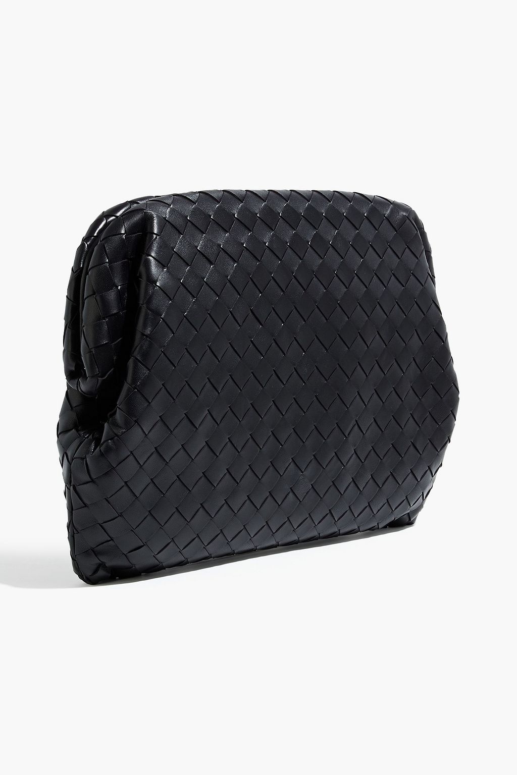 BOTTEGA VENETA Intrecciato leather pouch