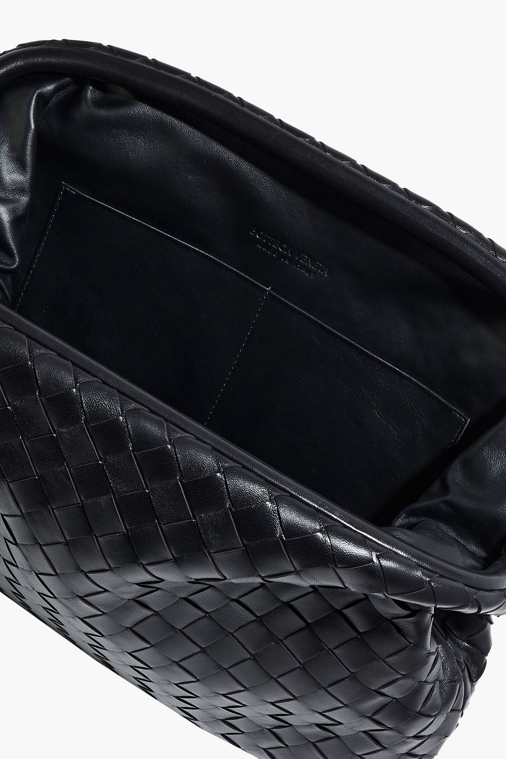 BOTTEGA VENETA Intrecciato leather pouch