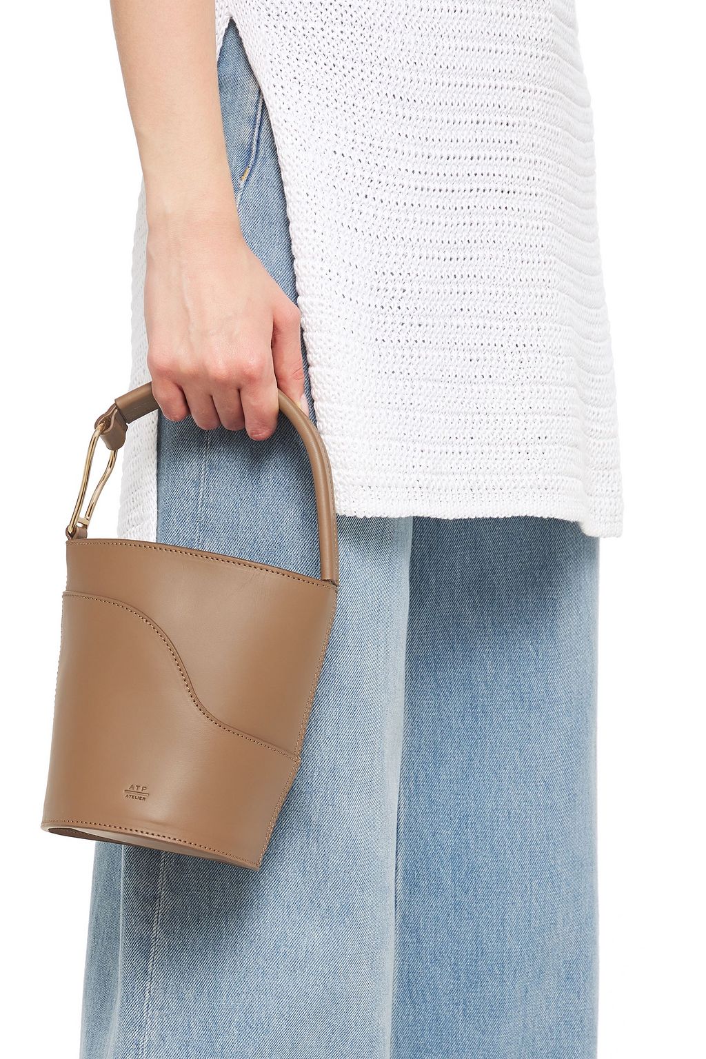 ATP ATELIER Sava leather bucket bag