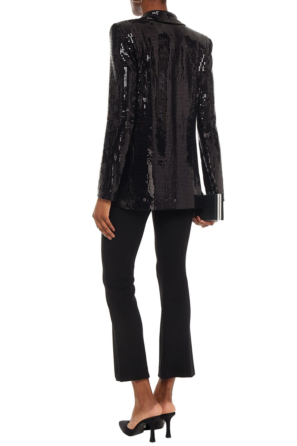 LOVE MOSCHINO Sequined jersey blazer