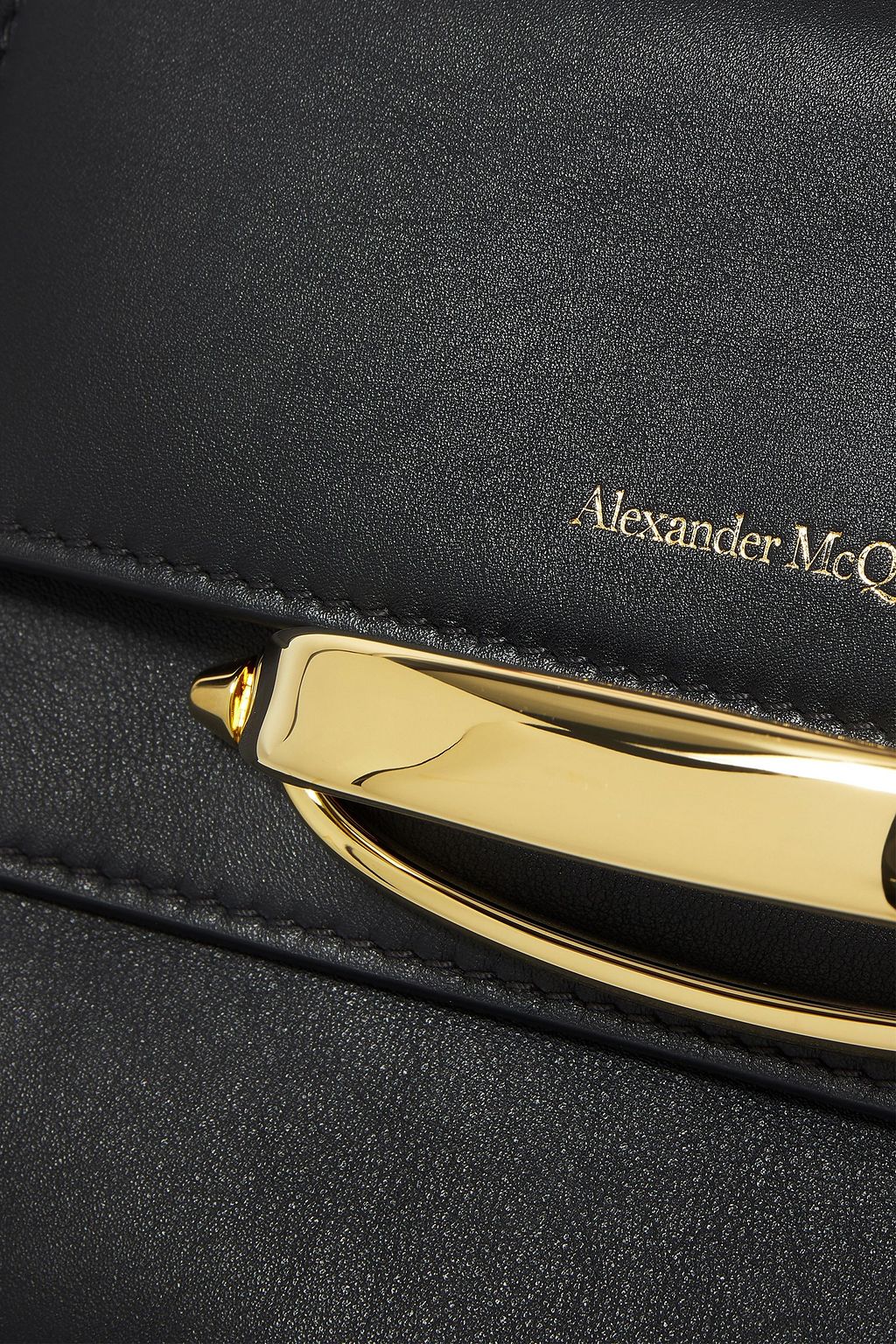 MCQUEEN The Story leather tote