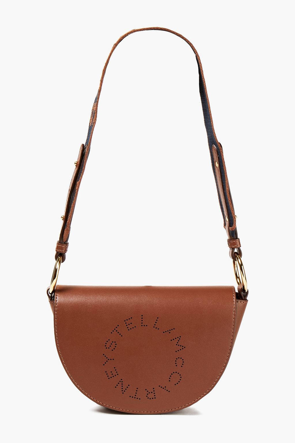 STELLA MCCARTNEY Marlee perforated faux leather shoulder bag