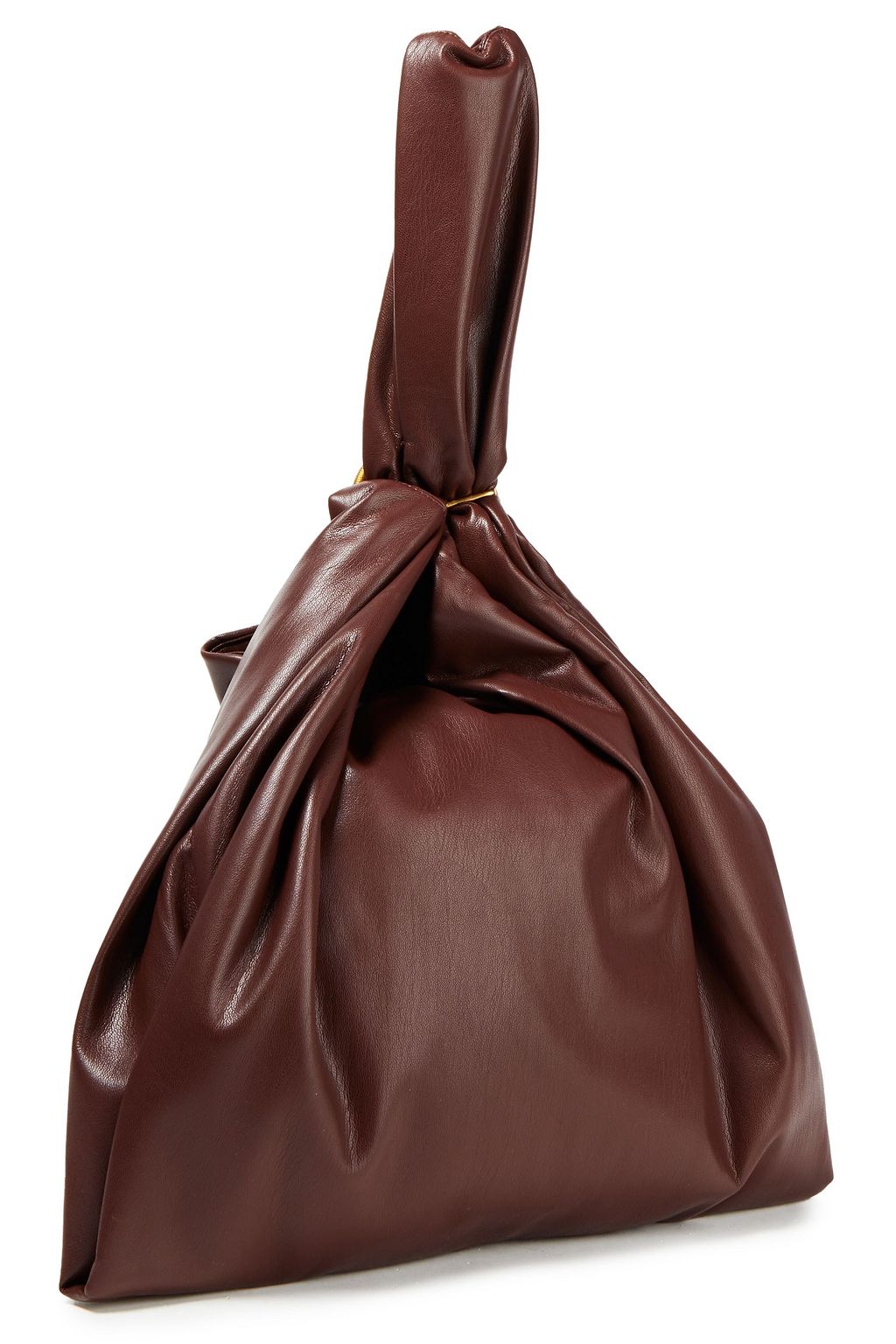 NANUSHKA Buckled faux leather pouch Sale up to 70 off THE