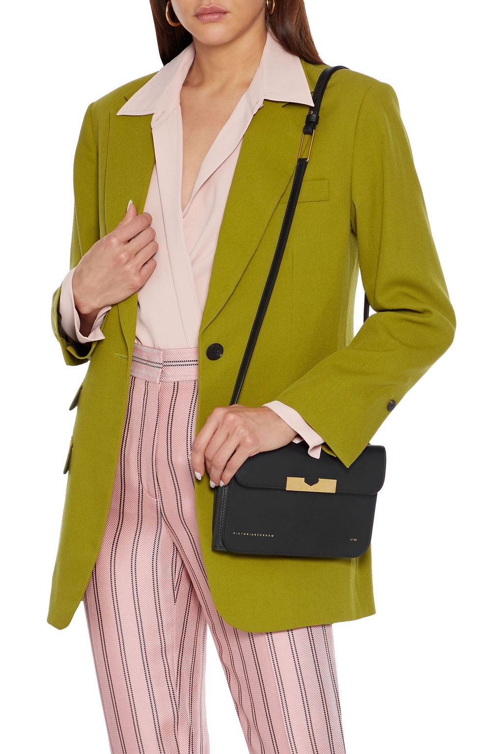 VICTORIA BECKHAM Twin leather shoulder bag