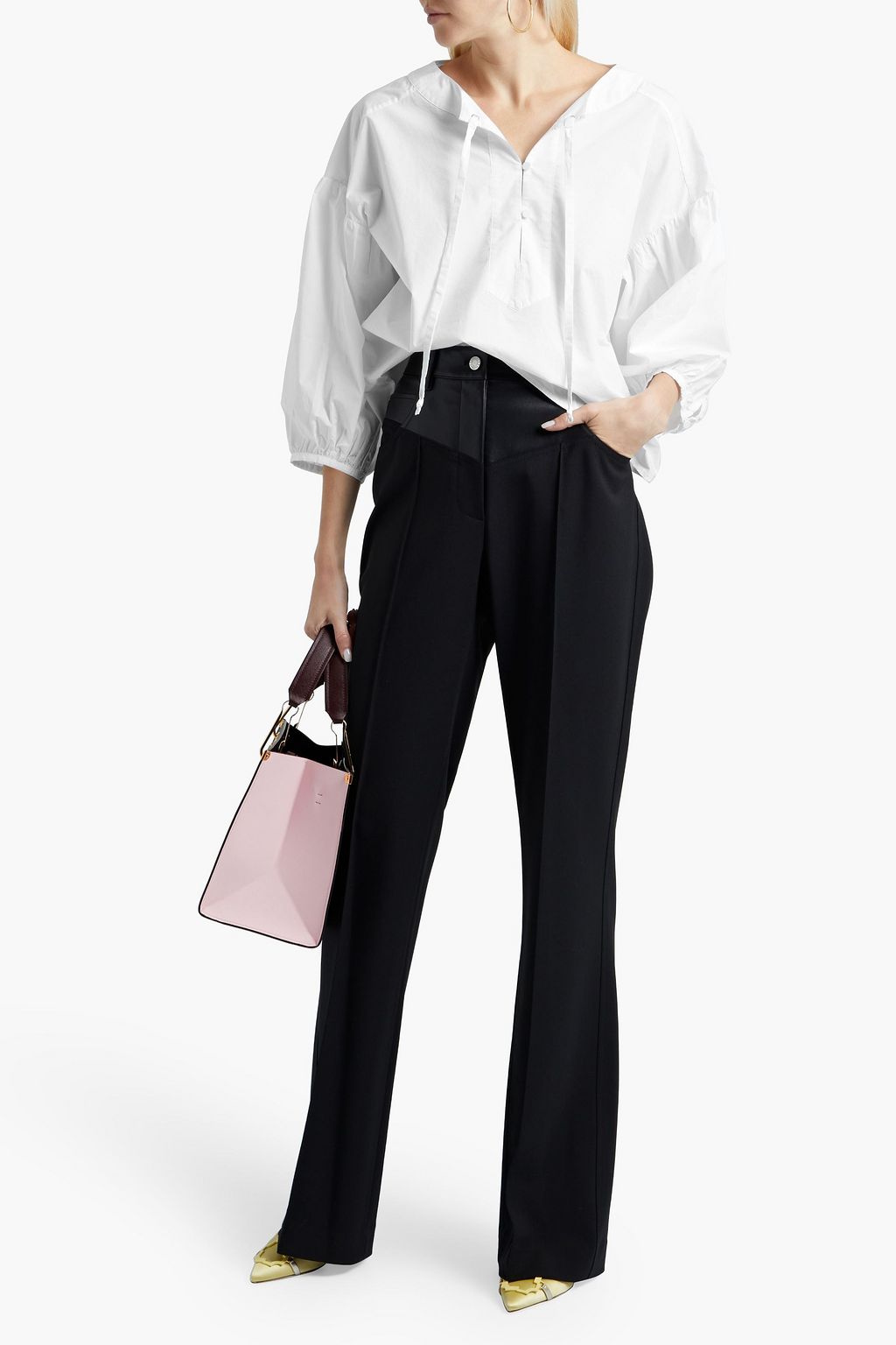RODEBJER Cotton-poplin blouse