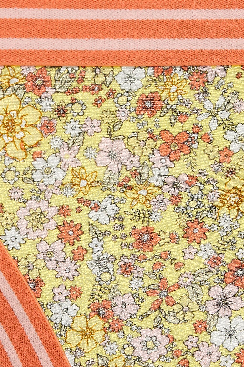 ZIMMERMANN Tief sitzendes Bikini-Höschen mit floralem Print