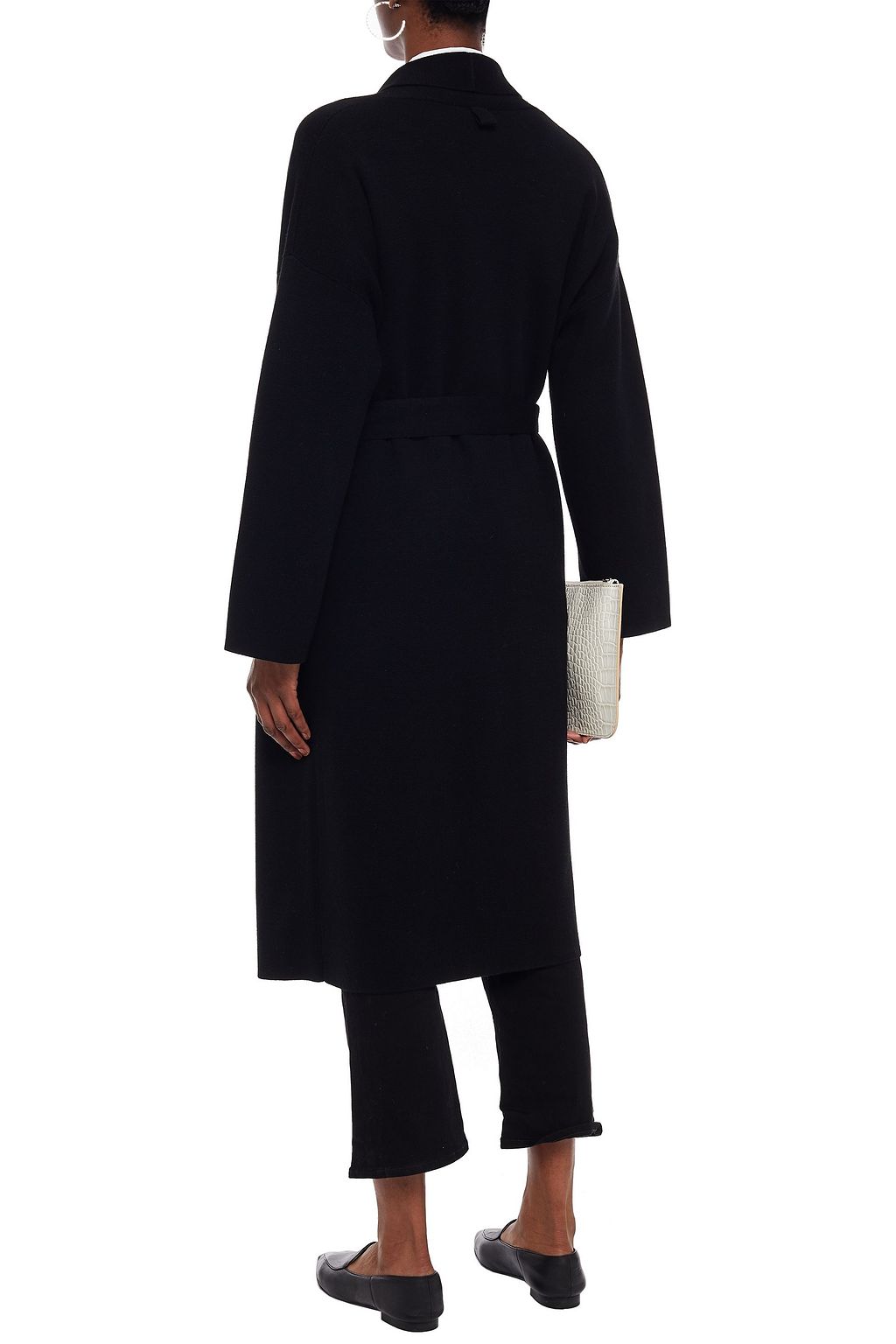 RAG & BONE Emory belted merino wool cardigan