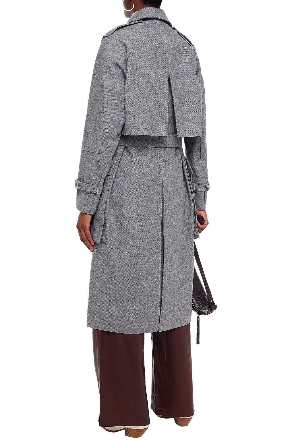 RAG & BONE Jonah mélange twill trench coat