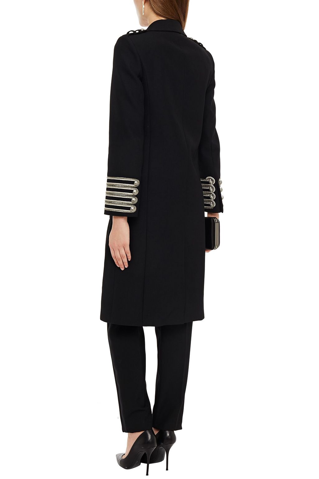 MICHAEL KORS COLLECTION Double-breasted wool and cotton-blend twill coat