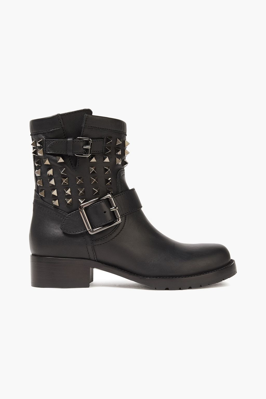 Black boots studded discount