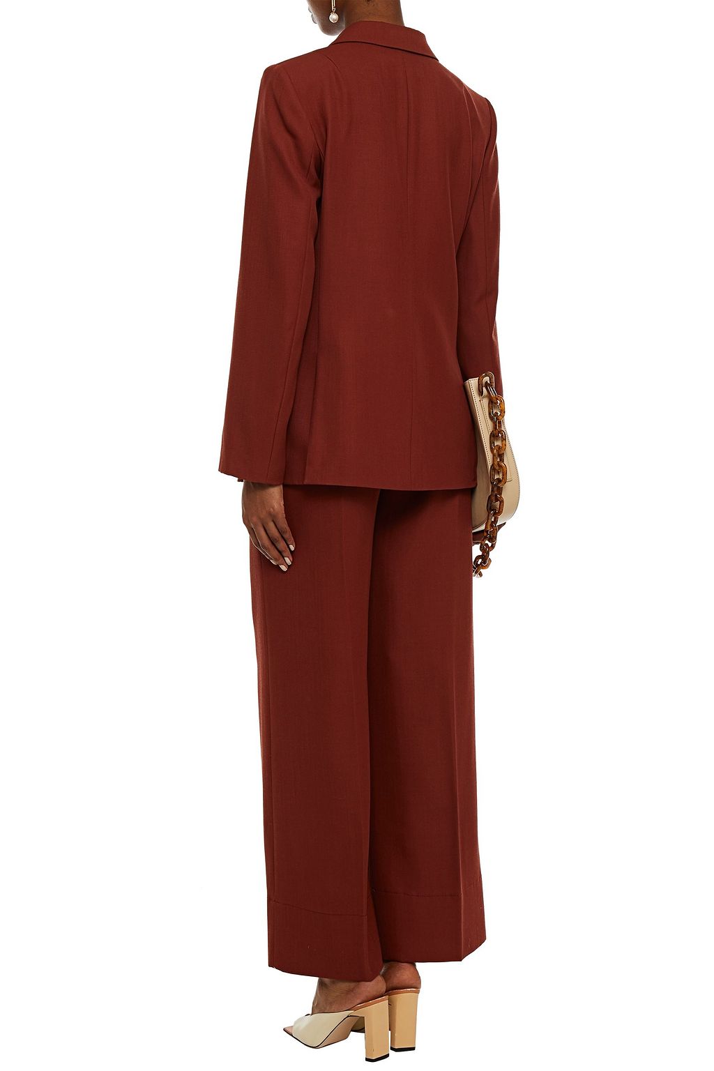 TORY BURCH Blazer aus Woll-Crêpe