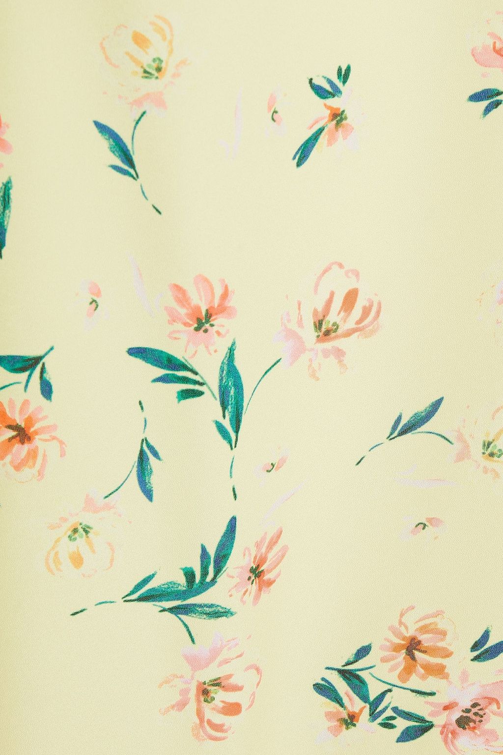 PALOMA BLUE Giselle one-shoulder floral-print crepe de chine midi dress