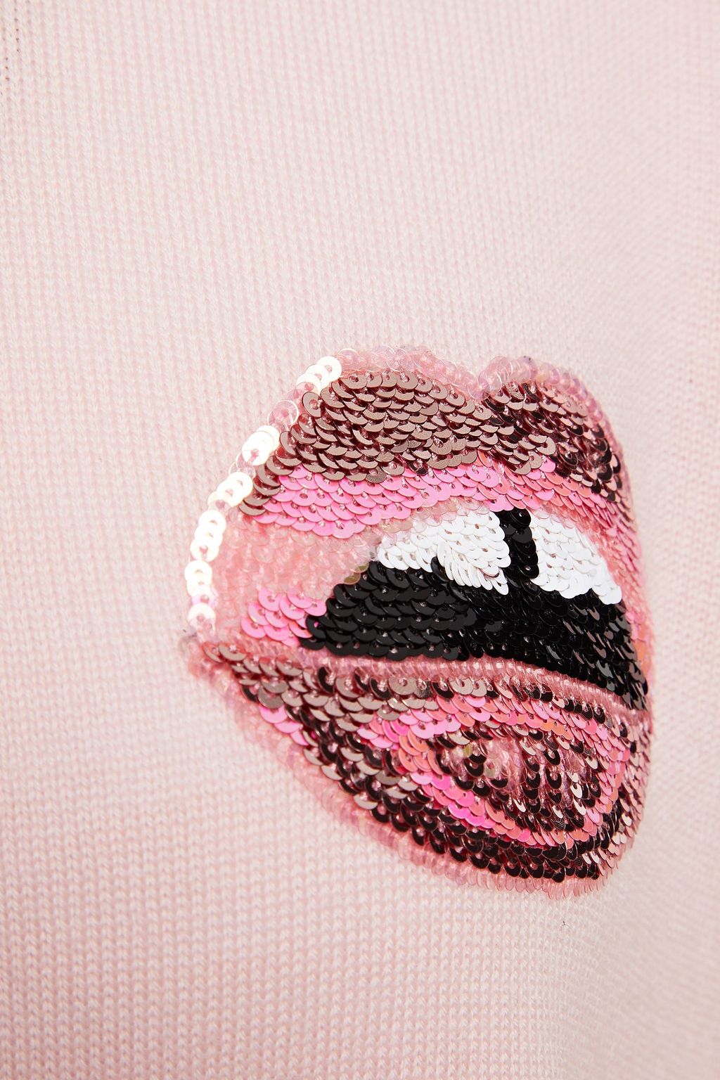 MARKUS LUPFER Natalie sequin-embellished merino wool sweater
