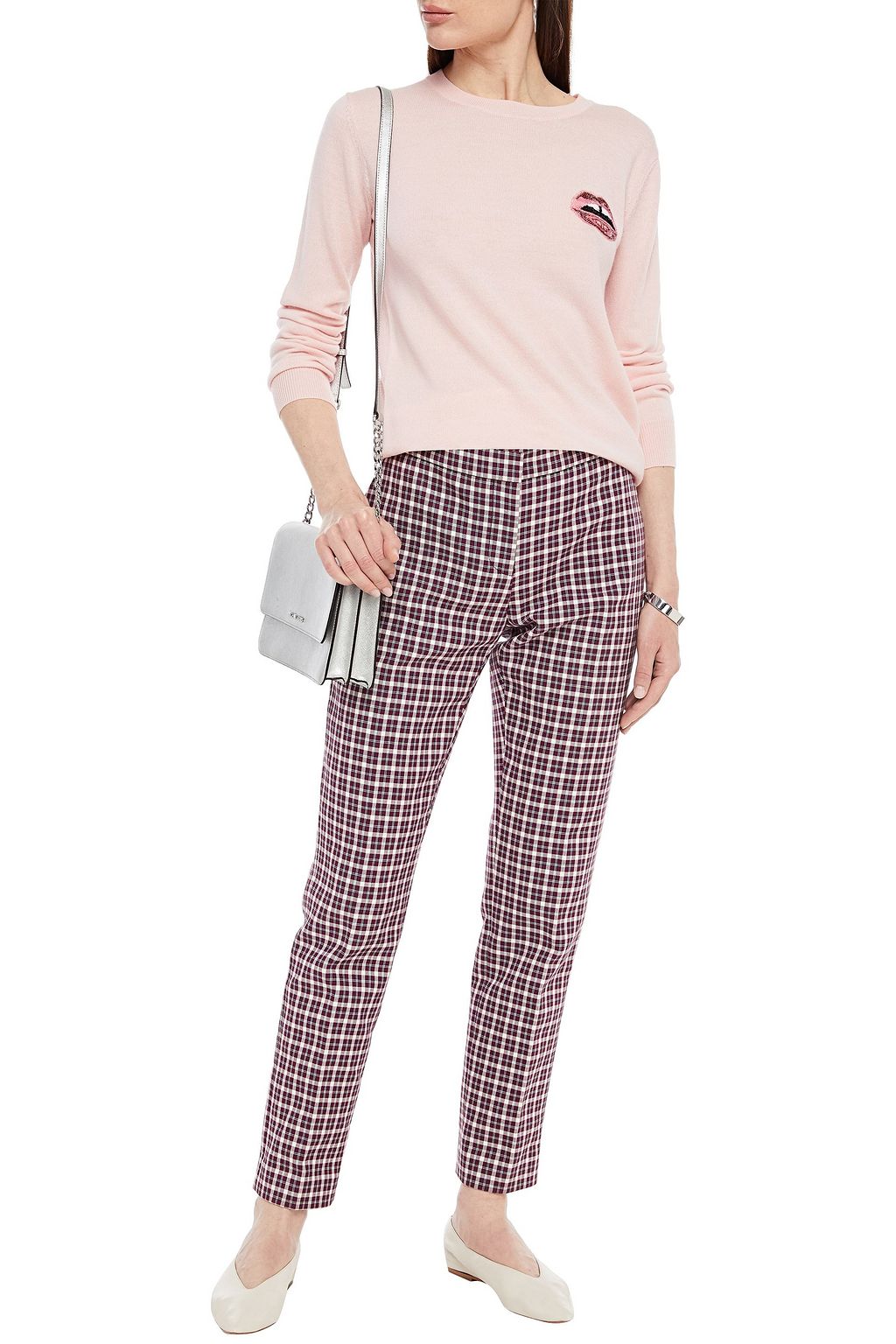 MARKUS LUPFER Natalie sequin-embellished merino wool sweater