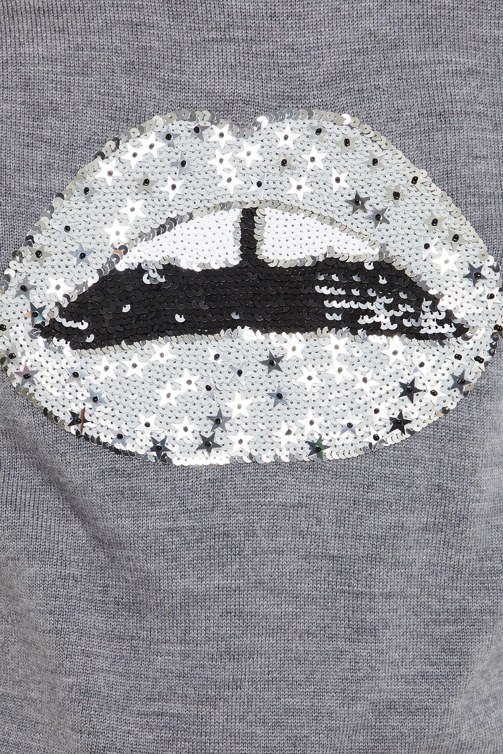 MARKUS LUPFER Mia embellished merino wool sweater