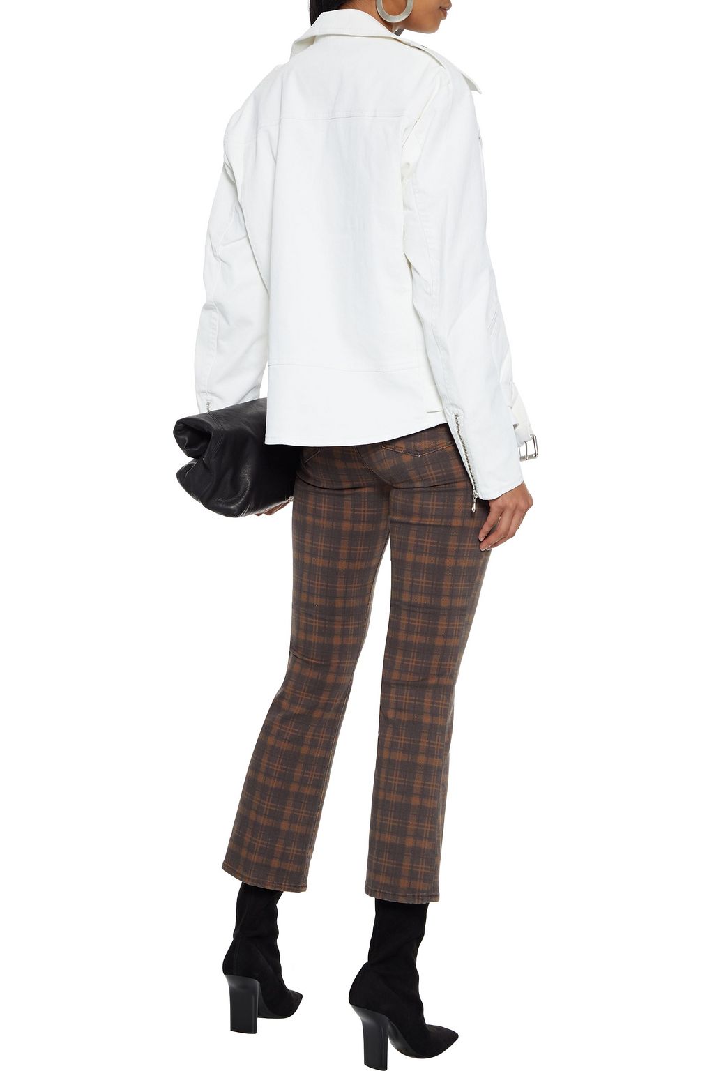 J BRAND Shelly denim biker jacket