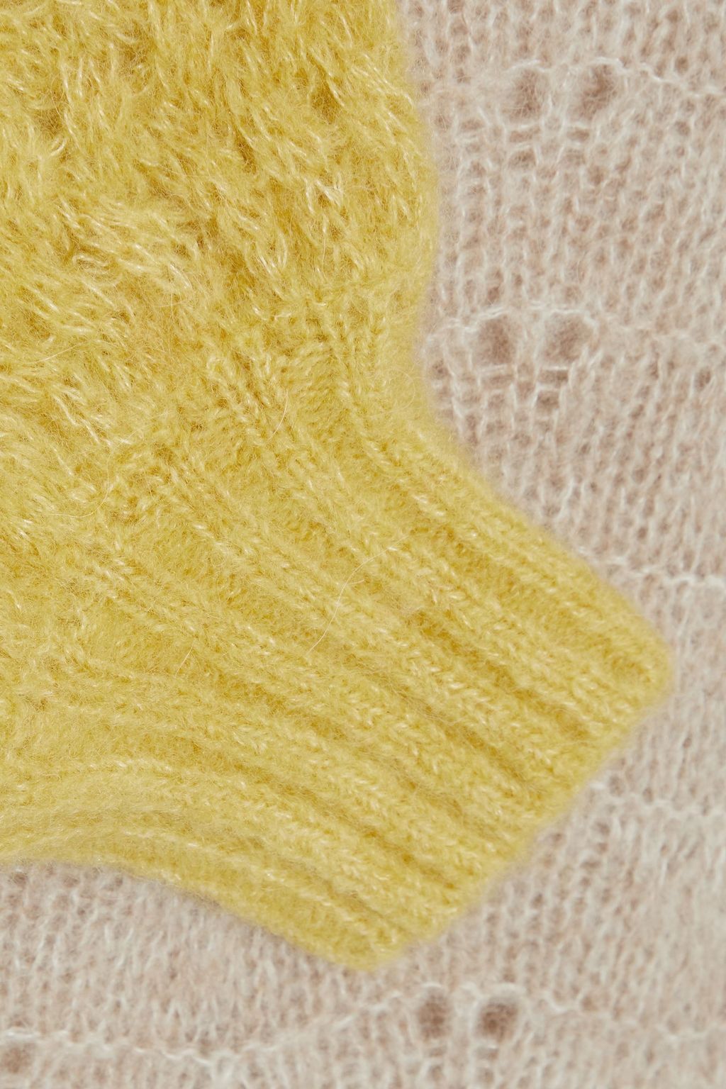 SEE BY CHLOÉ Pointelle-knit alpaca-blend sweater