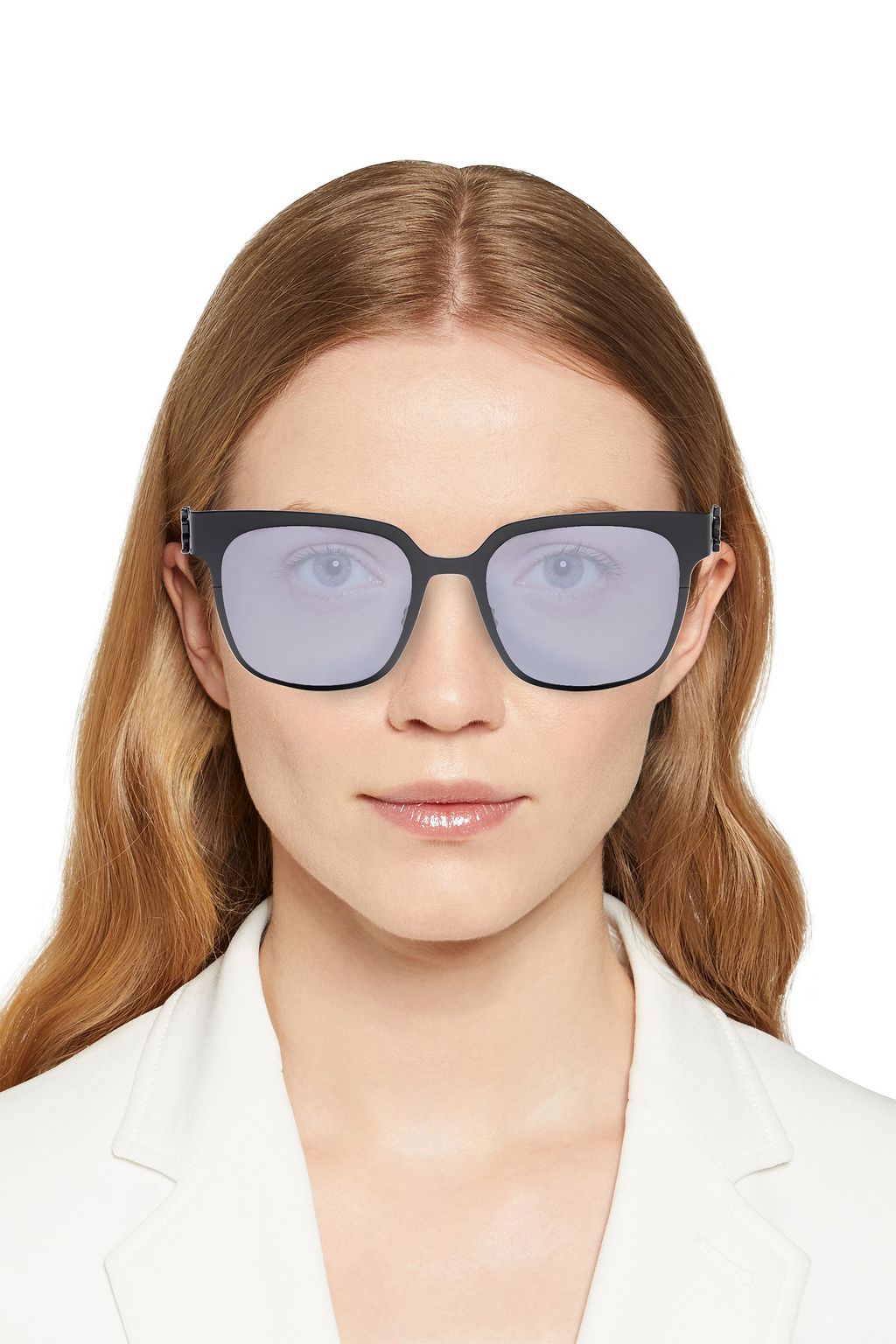SAINT LAURENT Square-frame acetate sunglasses