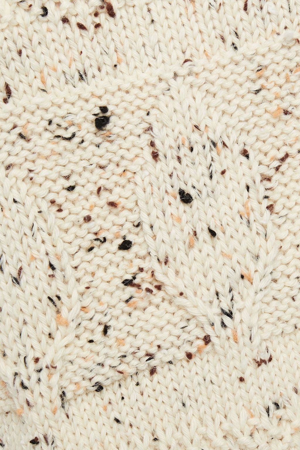 NICHOLAS Donegal cable-knit alpaca-blend sweater