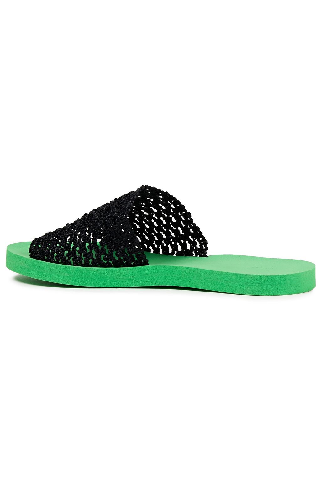 GANNI Liva crocheted slides