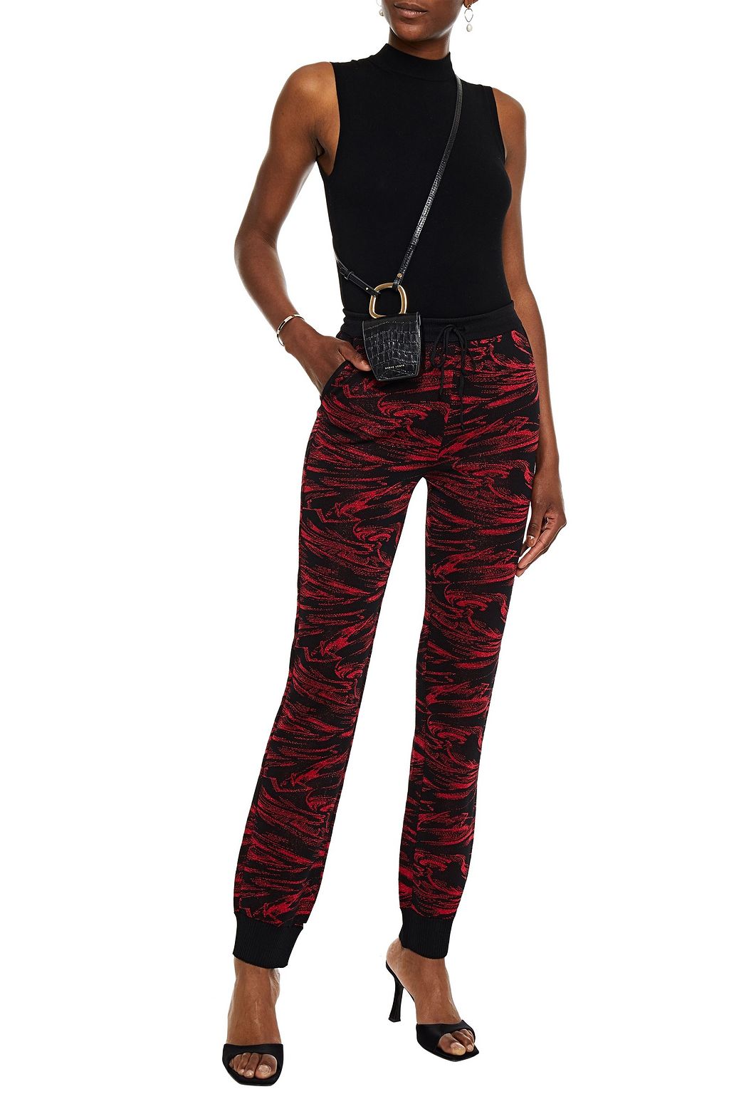 MISSONI Jacquard-knit track pants