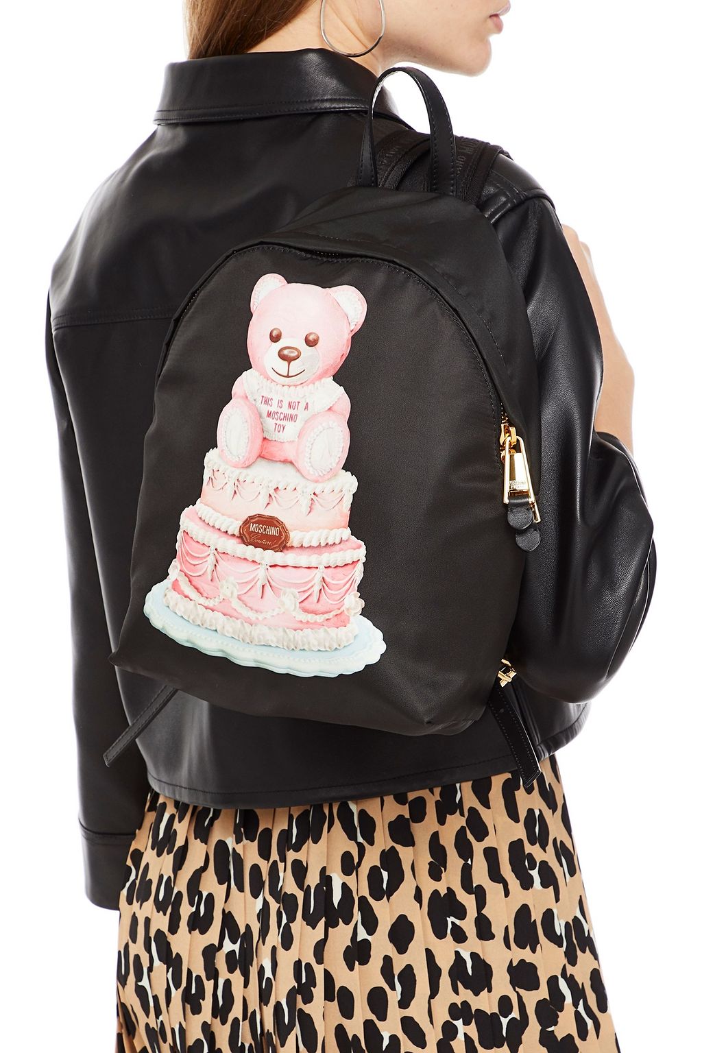MOSCHINO Printed shell backpack