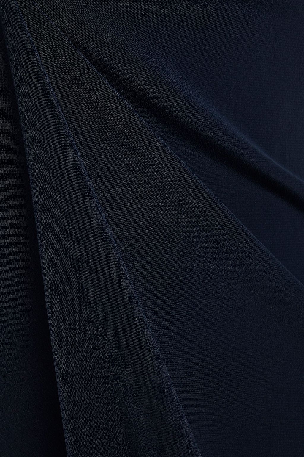 GINIA Silk-crepe slip dress