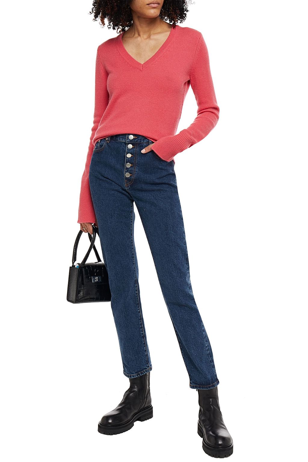 JOSEPH High-rise slim-leg jeans