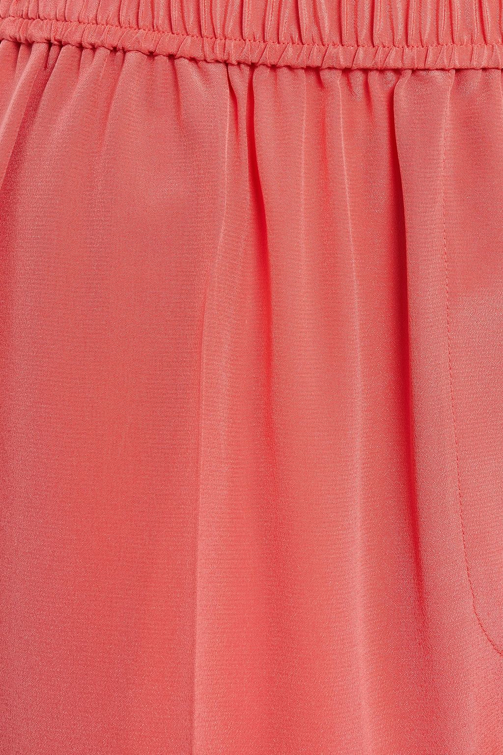 JOSEPH Silk crepe de chine wide-leg pants