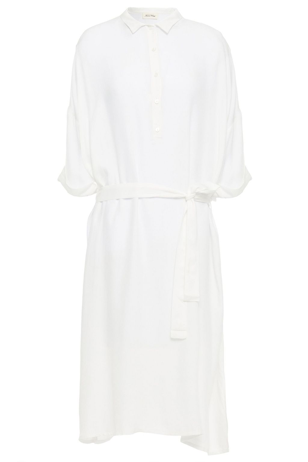 AMERICAN VINTAGE Belted twill dress THE