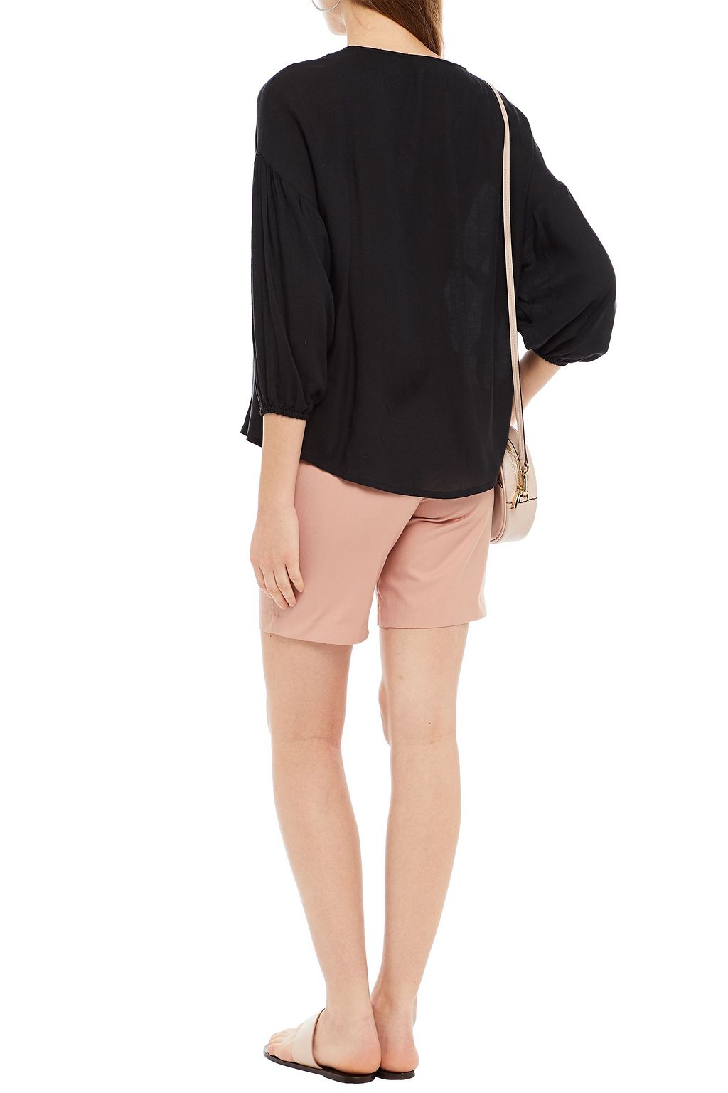 AMERICAN VINTAGE Gathered twill top