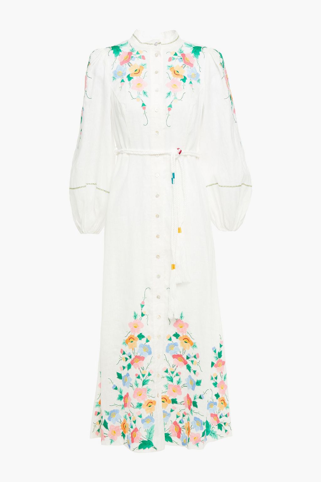 fiesta embroidered dress