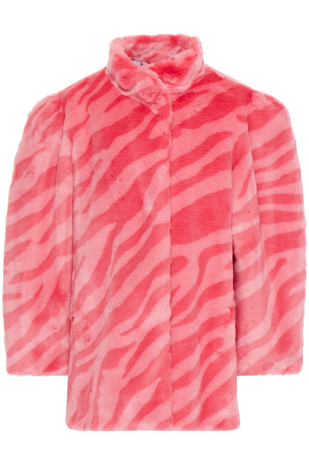 zebra fur jacket