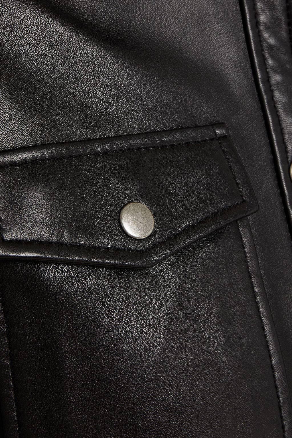 MUUBAA Gathered leather dress