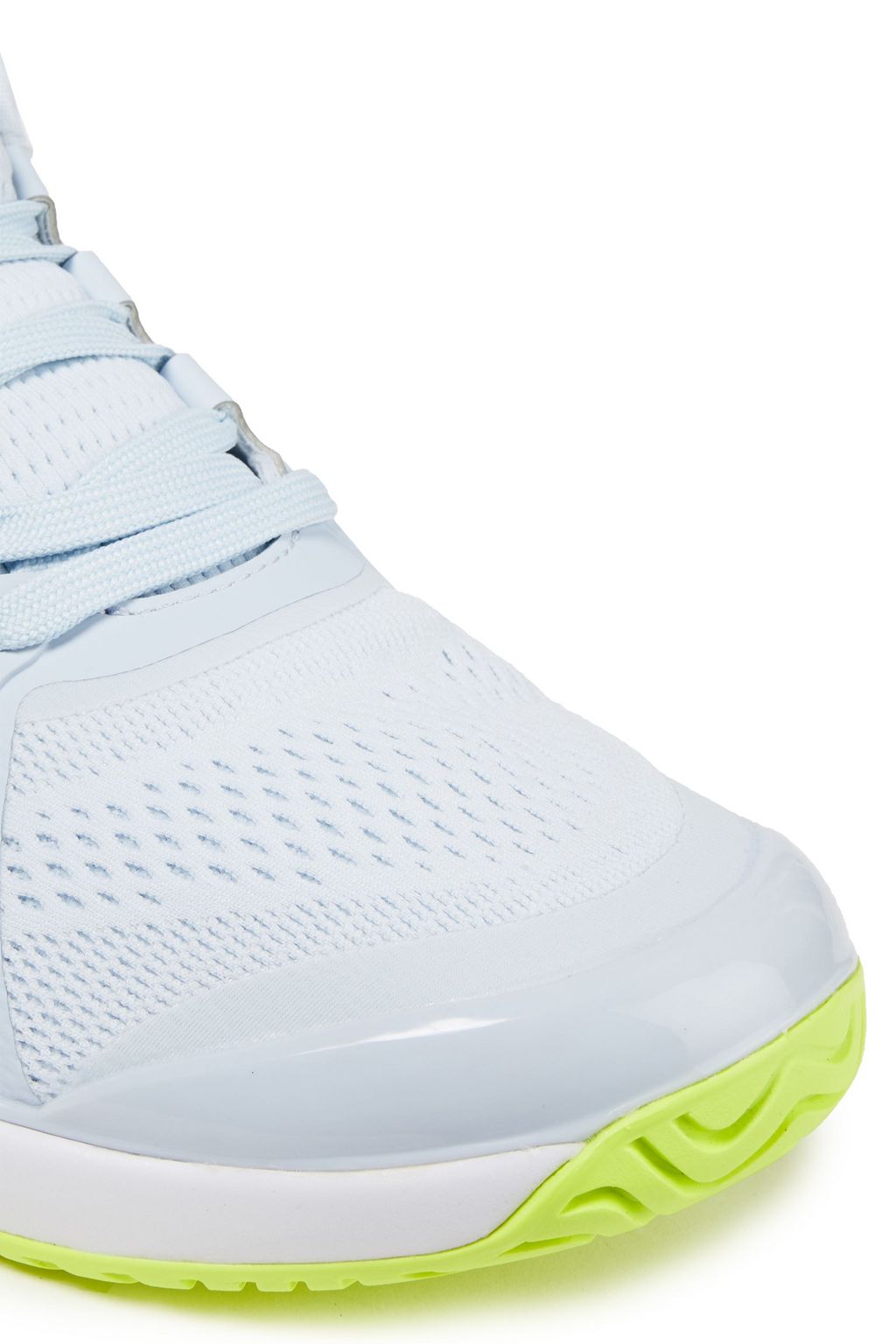 ADIDAS BY STELLA MCCARTNEY Mesh-trimmed stretch-knit sneakers
