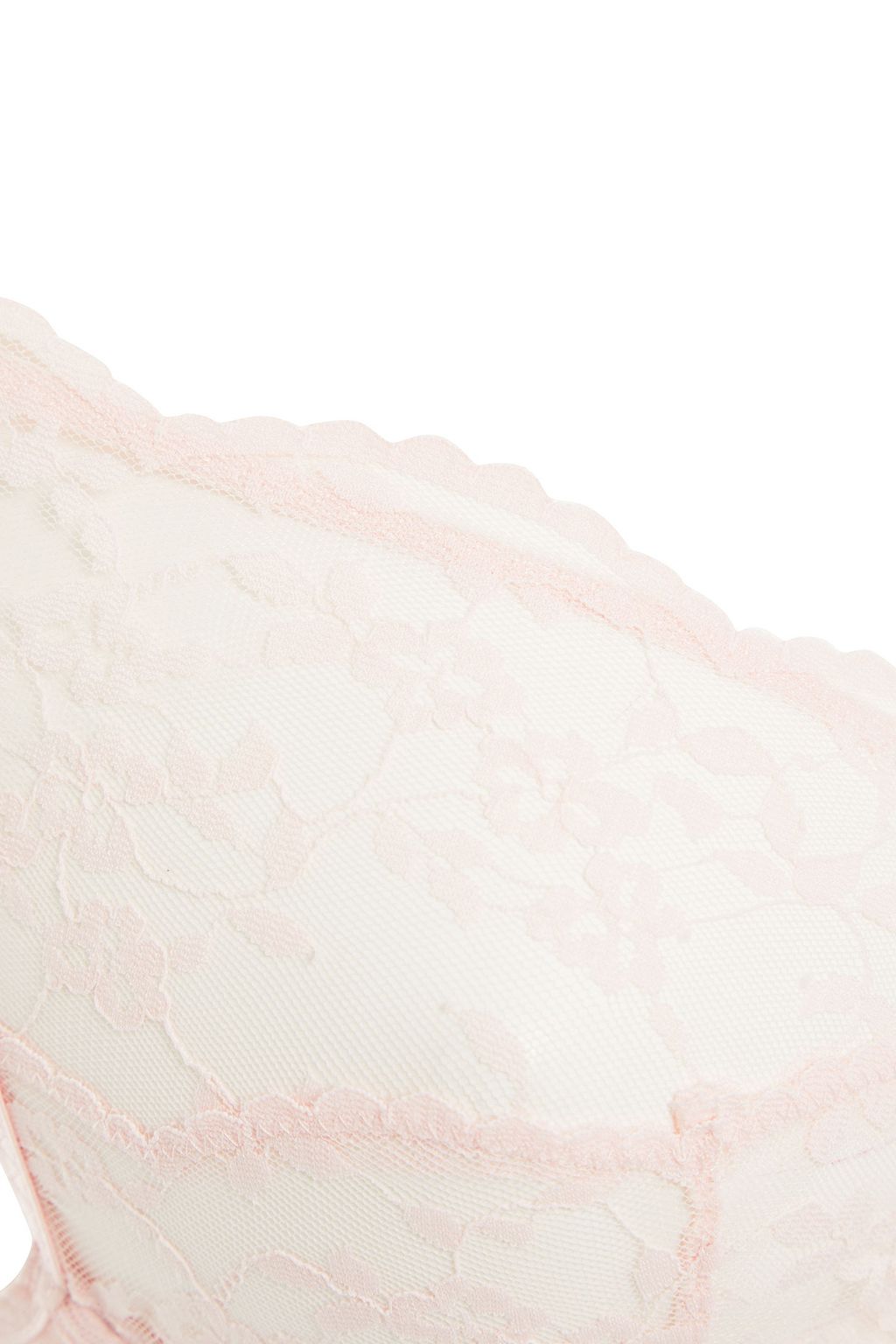 STELLA MCCARTNEY Cutout stretch-lace and satin underwired bra