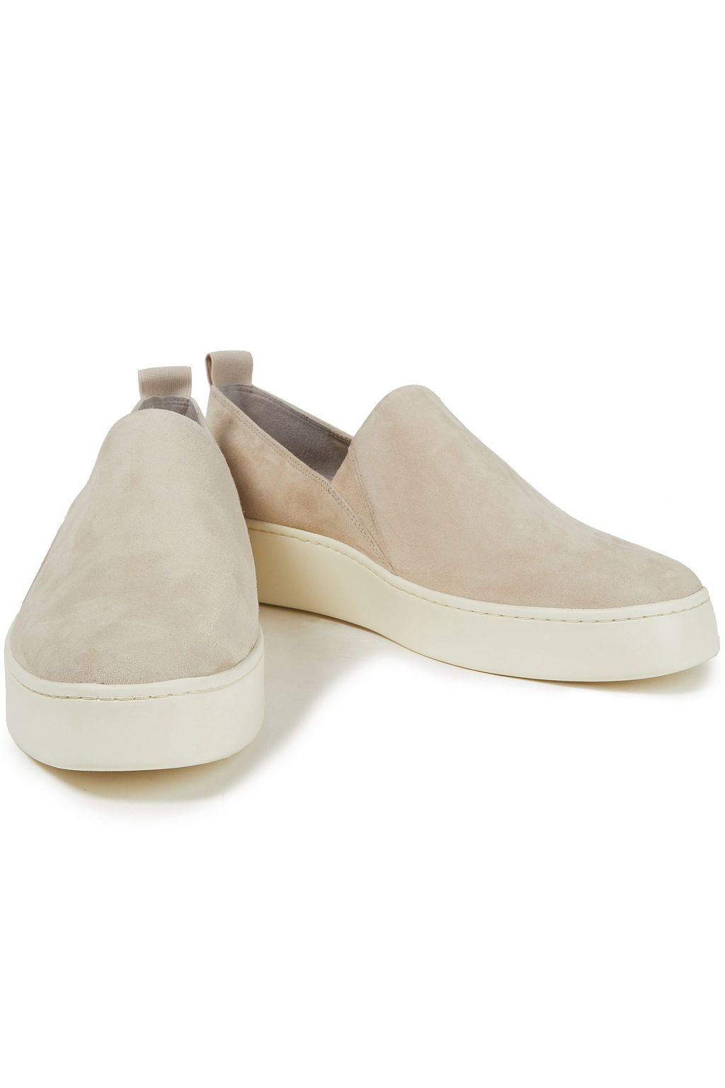 VINCE. Suede slip-on sneakers