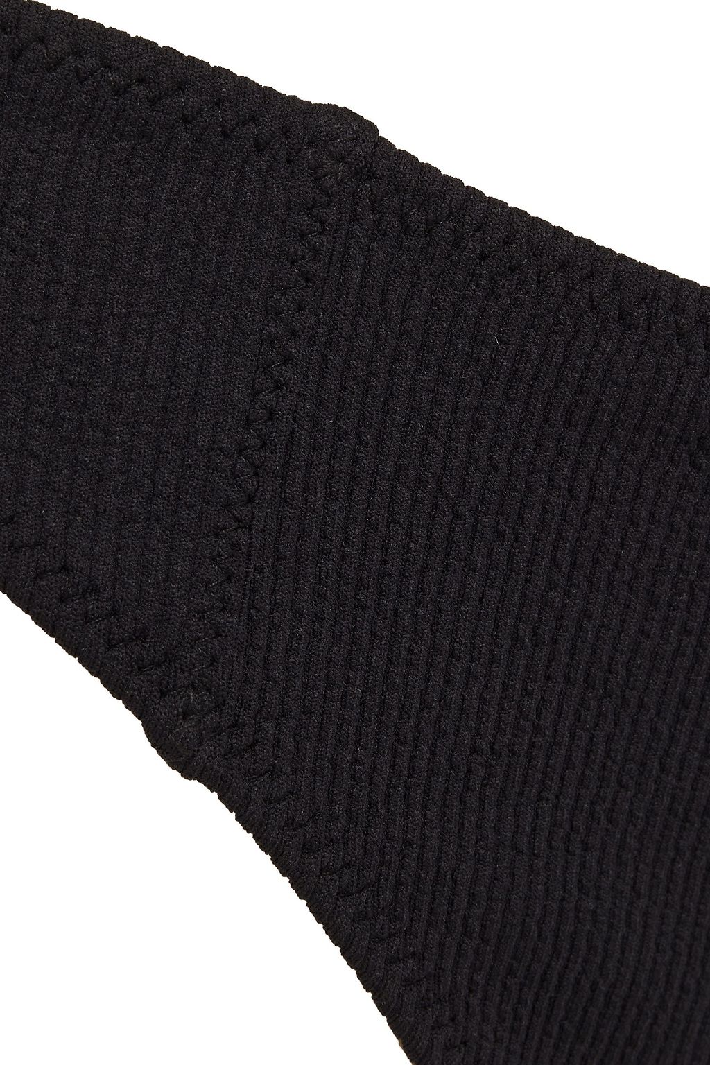 GANNI Ribbed low-rise bikini briefs