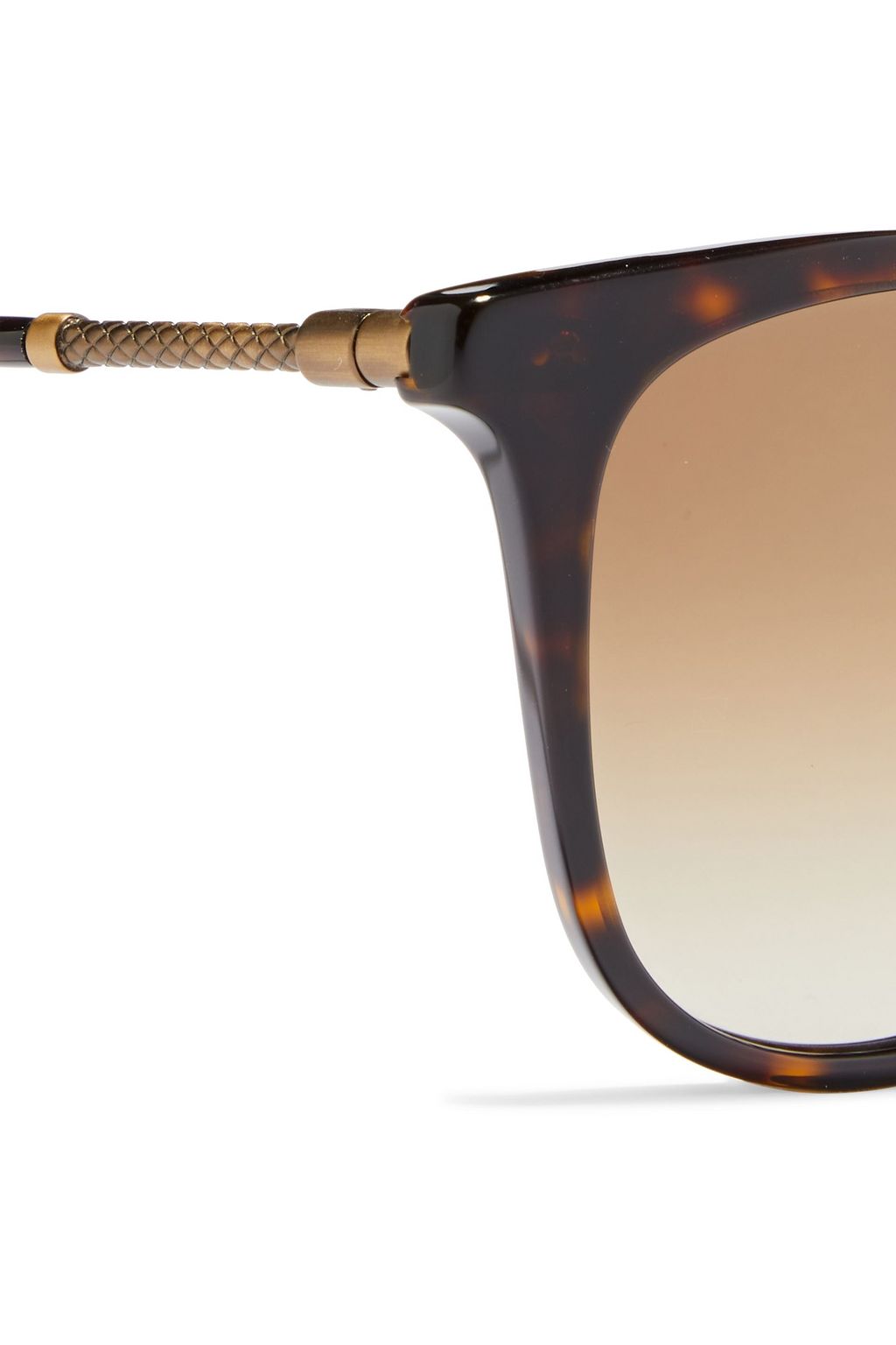 BOTTEGA VENETA D-frame tortoiseshell acetate sunglasses