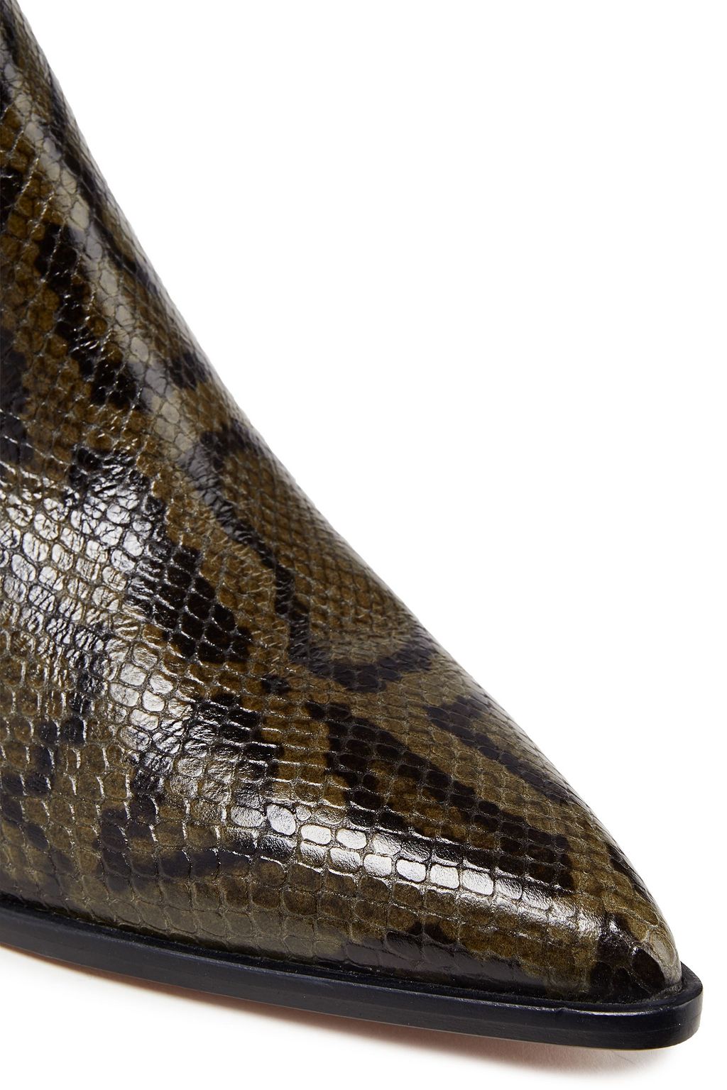 ATP ATELIER Donaci snake-effect leather ankle boots