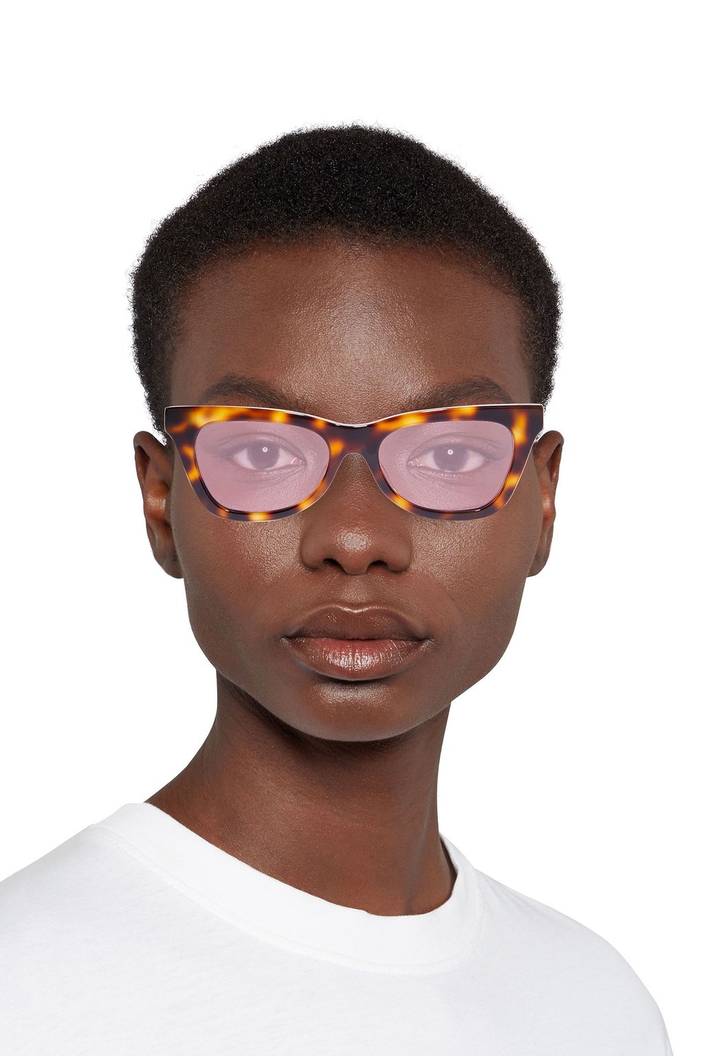 GUCCI D-frame tortoiseshell acetate sunglasses