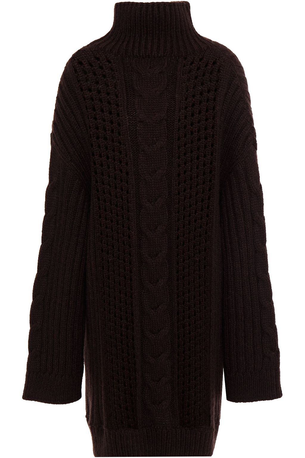 メルロー ケーブル オープンニット ミニワンピース The Outnet Nanushka The Outnet