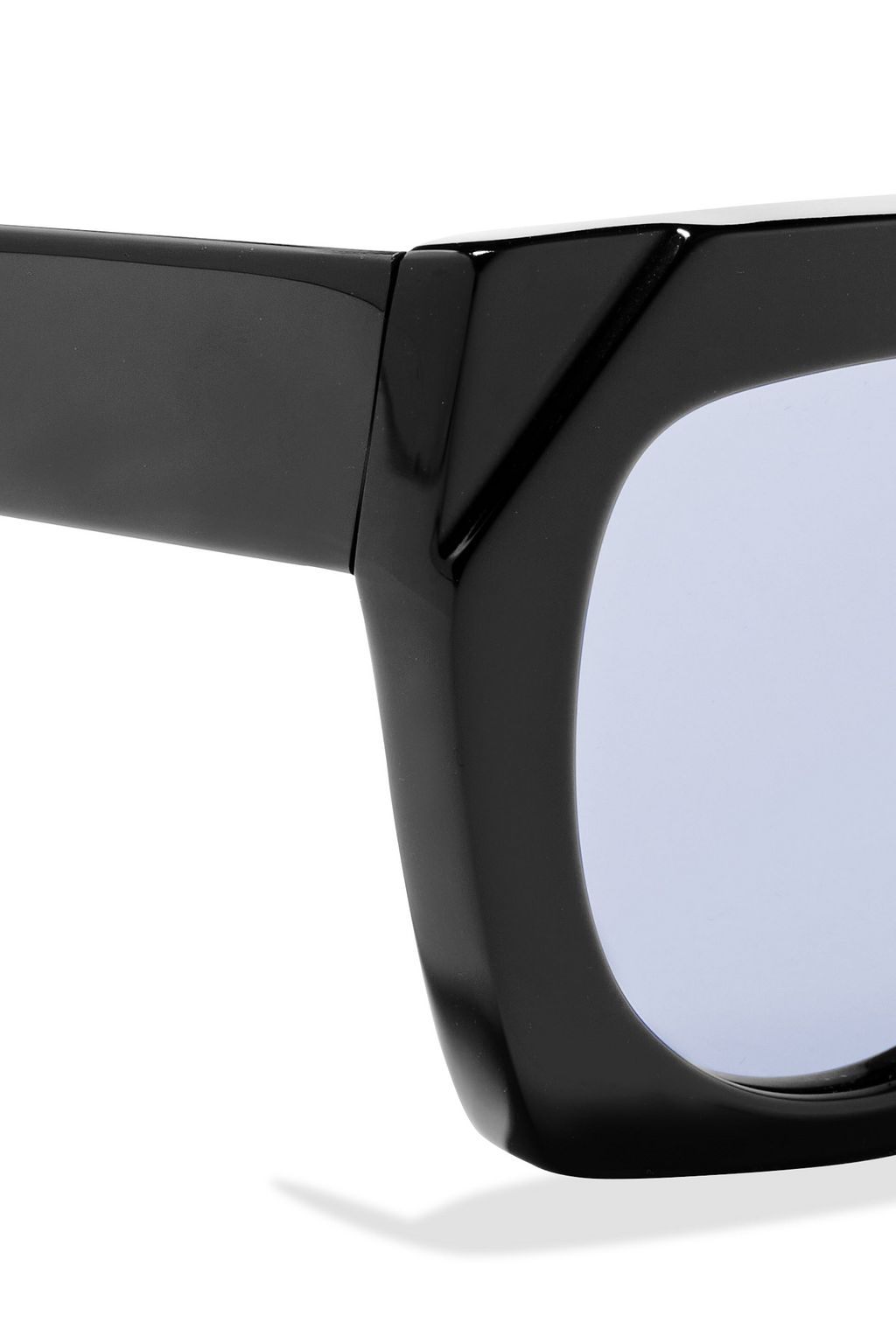 GANNI Oversized square-frame acetate sunglasses