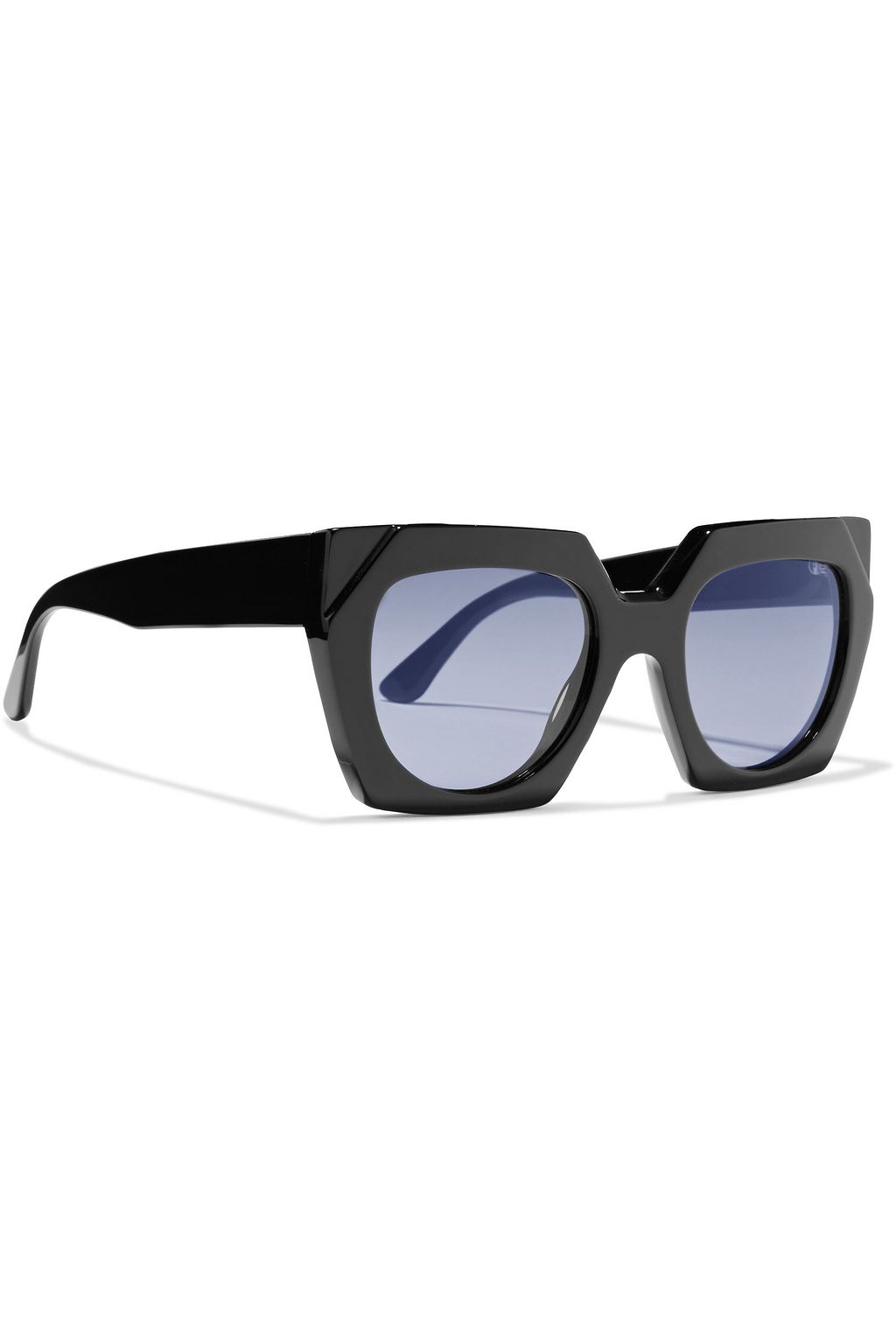 GANNI Oversized square-frame acetate sunglasses