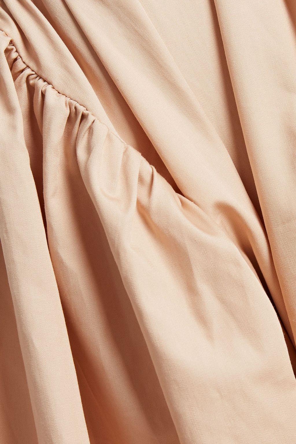 RODEBJER Dakota gathered organic cotton-poplin maxi dress