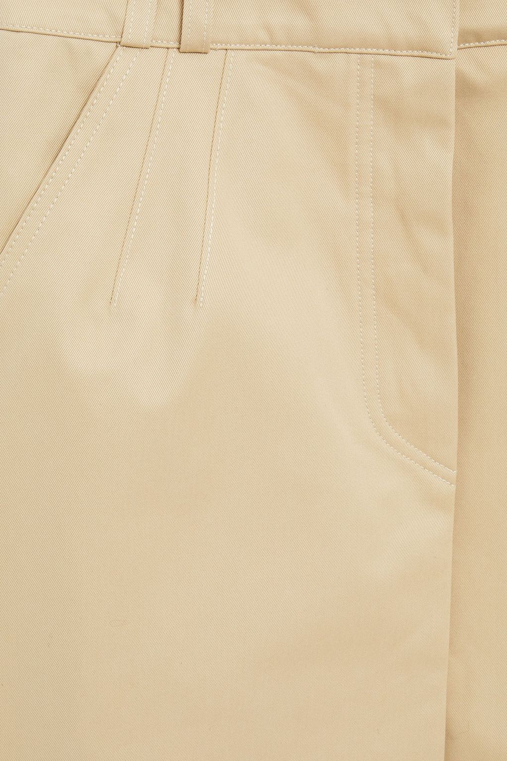 RABANNE Cotton-gabardine midi skirt