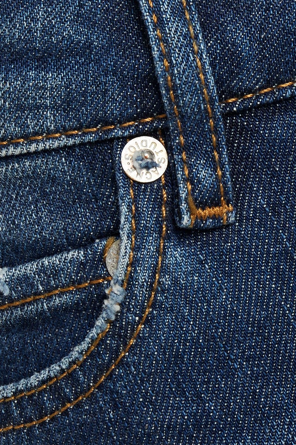ACNE STUDIOS Mid-rise slim-leg jeans