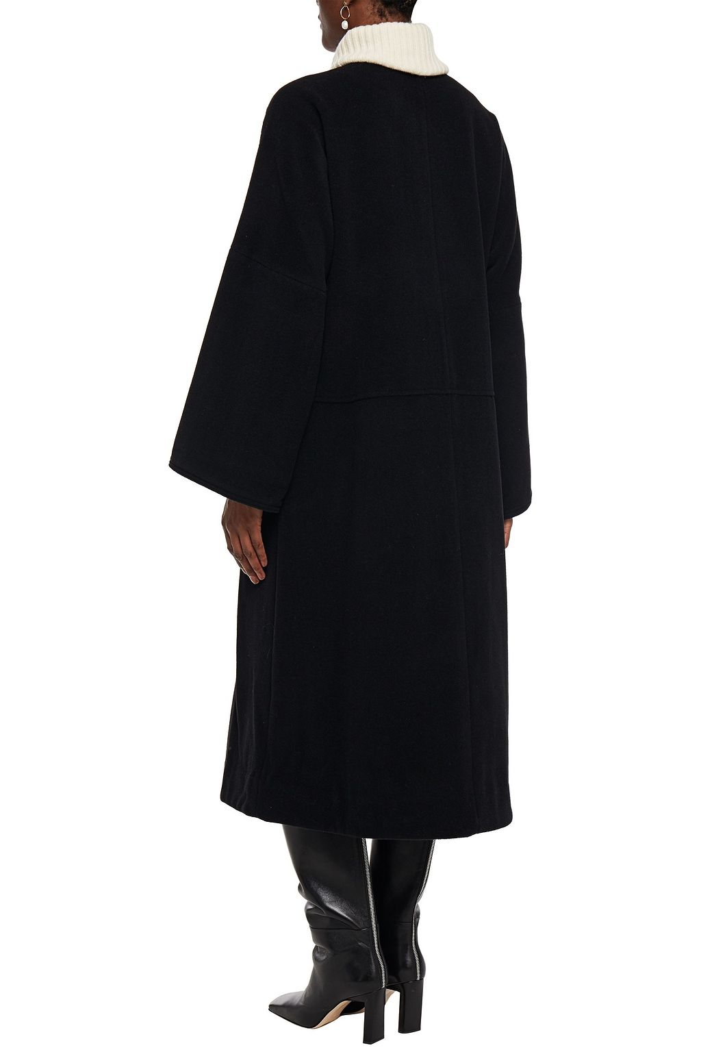 RODEBJER Nusa wool-blend felt coat