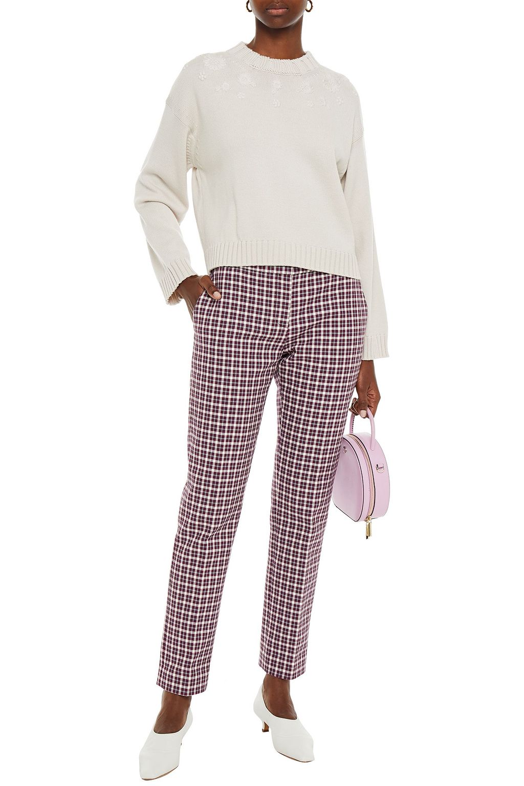 VIVETTA Embroidered wool sweater