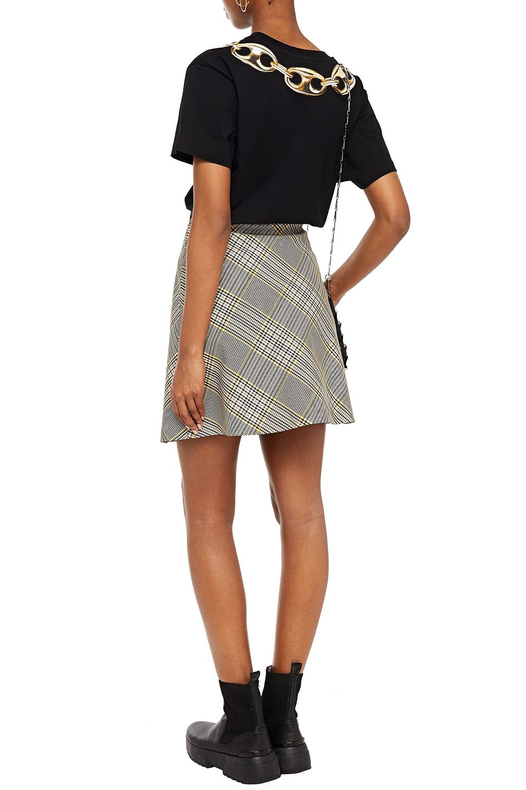 MOSCHINO Printed cotton-jersey T-shirt